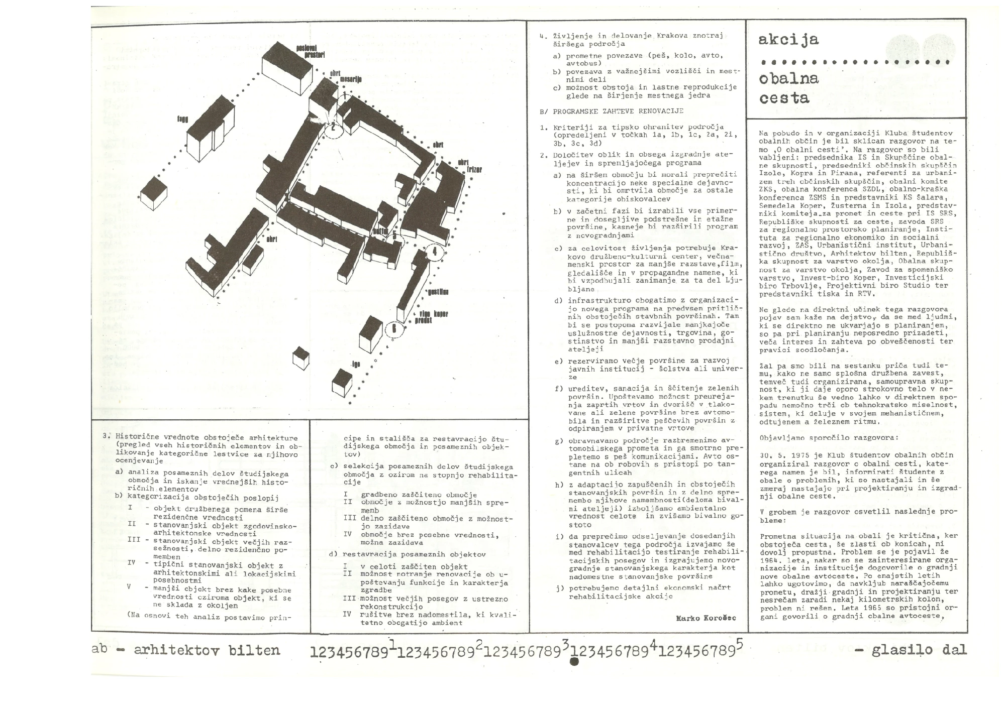 Marko Korošec - Urbana renovacija Krakovega